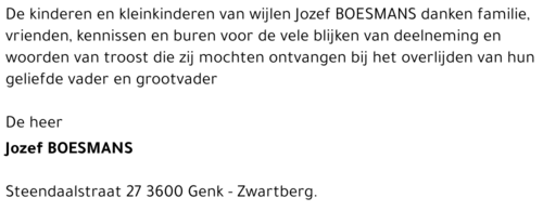 Jozef BOESMANS