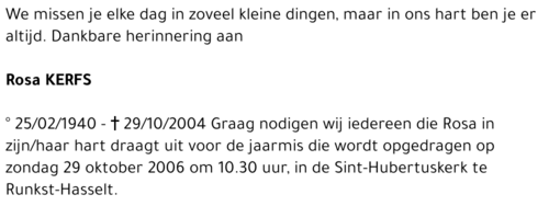 Rosa Kerfs