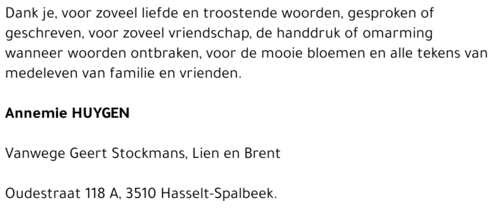 Annemie Huygen