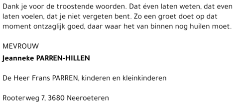 Jeanneke Hillen