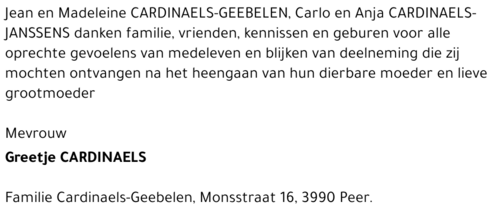 Greetje Cardinaels