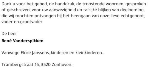 René Vanderspikken