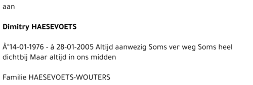 Dimitry Haesevoets