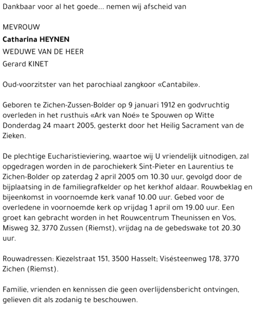 Catharina Heynen