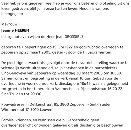 Jeanne Heeren