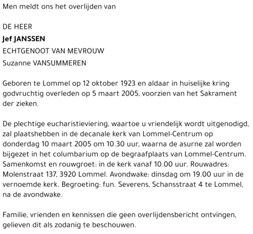 Jef Janssen