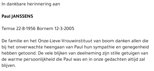 Paul Janssens