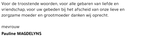Pauline Magdelyns