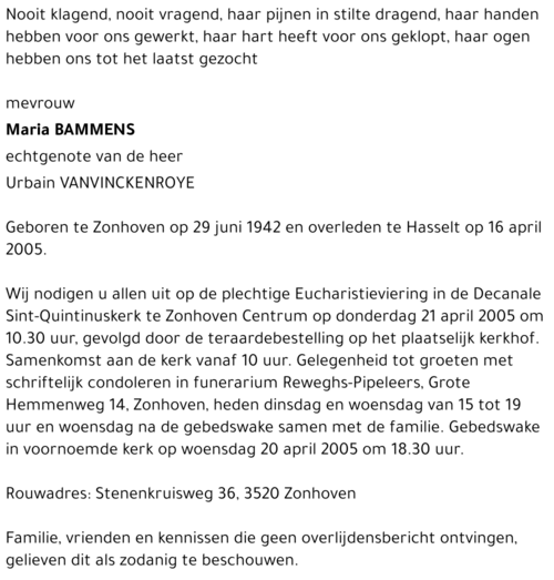 Maria Bammens