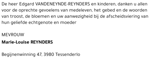 Marie-Louise Reynders