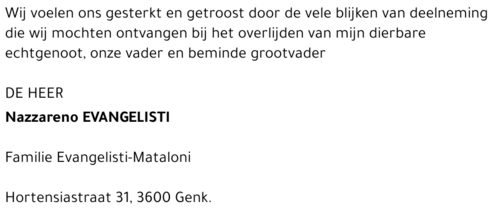 Nazzareno Evangelisti