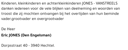 Eric JONES