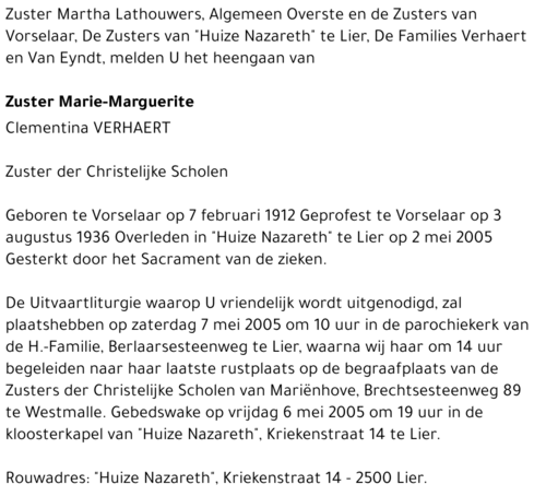 Marie-Marguerite Verhaert