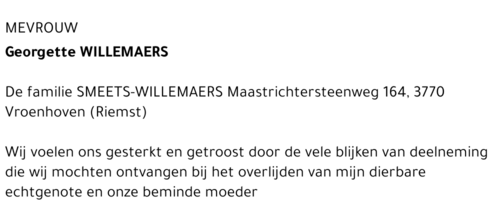 Georgette Willemaers