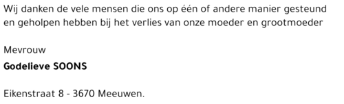 Godelieve SOONS