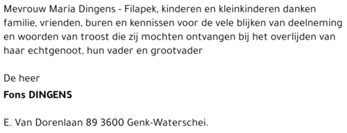 Fons DINGENS