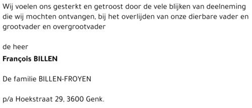 François BILLEN