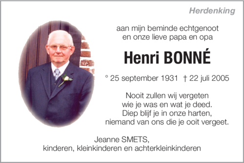 Henri Bonné