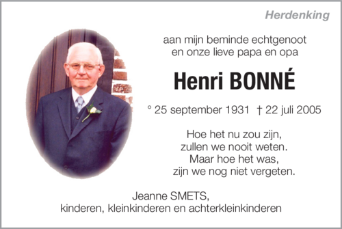 Henri Bonné