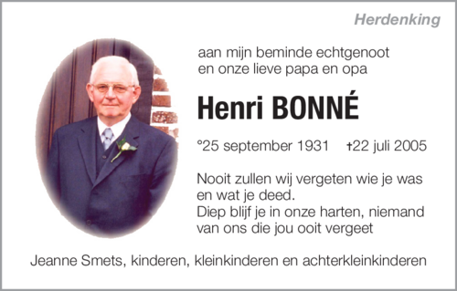 Henri Bonné