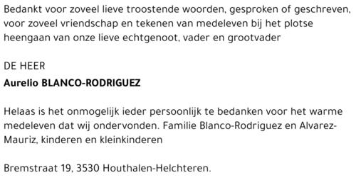 Aurelio Blanco-Rodriguez