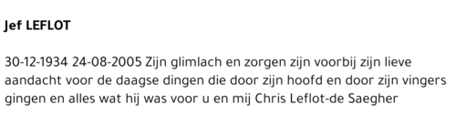 Jef LEFLOT
