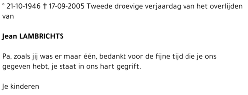 Jean Lambrichts