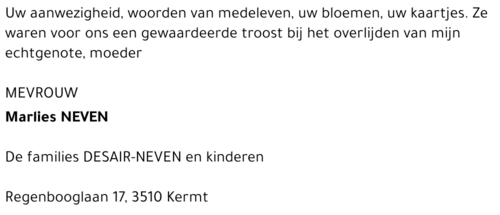 Marlies Neven