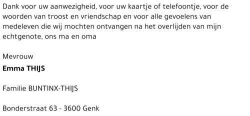 THIJS Emma