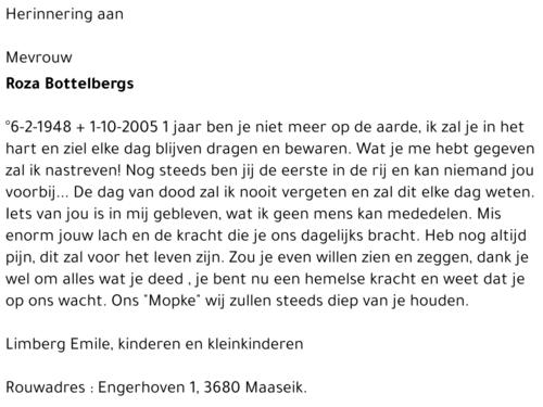 Roza Bottelbergs