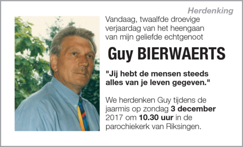 Guy Bierwaerts