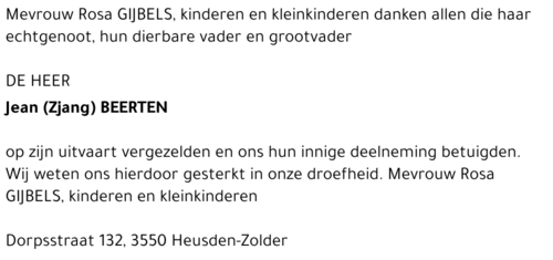 Jean (Zjang) Beerten