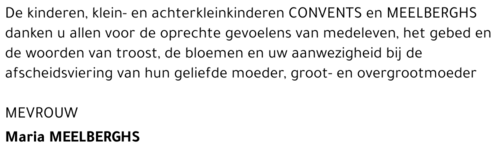 Maria Meelberghs