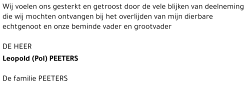Leopold (Pol) Peeters