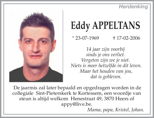 Eddy Appeltans