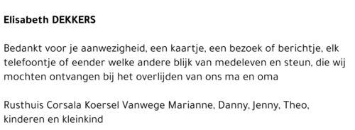 Elisabeth Dekkers