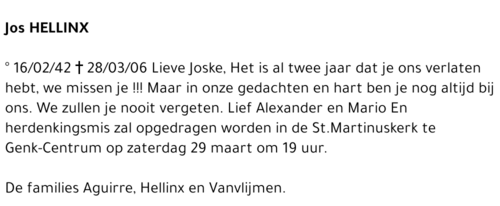 Jos HELLINX