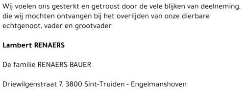 Lambert Renaers