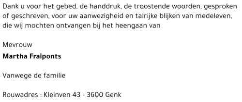 Martha Fraiponts