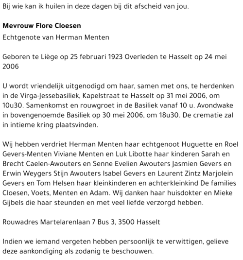 Flore Cloesen