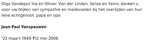 Jean-Paul Vanspauwen