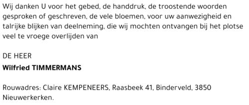 Wilfried Timmermans