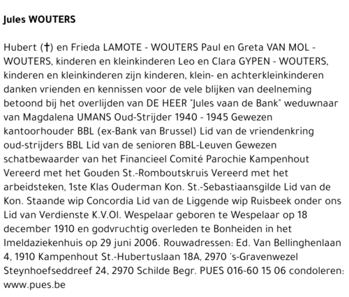 Jules Wouters