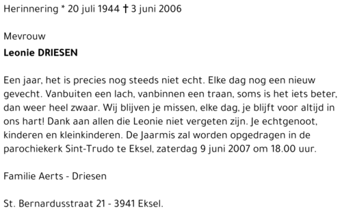 Leonie DRIESEN