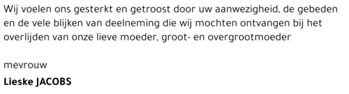 Lieske Jacobs