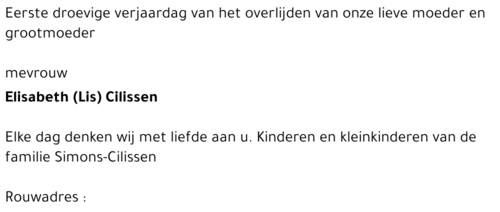 Elisabeth Cilissen