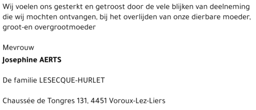 Josephine Aerts
