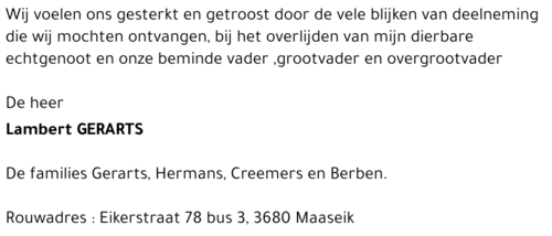 Lambert Gerarts