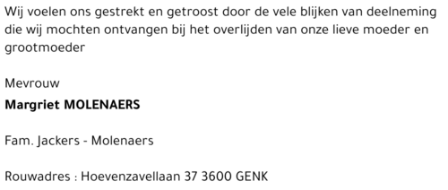 Margriet Molenaers