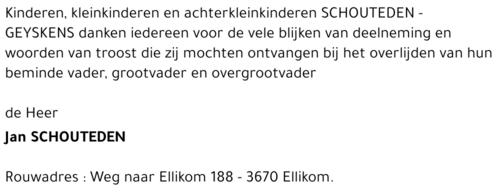 Jan Schouteden